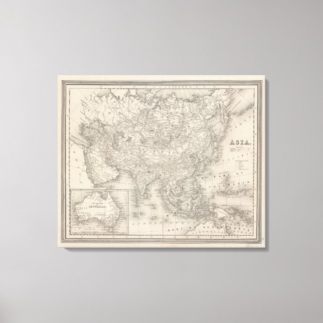 Asia 18 canvas print (Front)