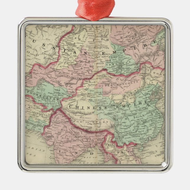 Asia 19 metal tree decoration (Front)