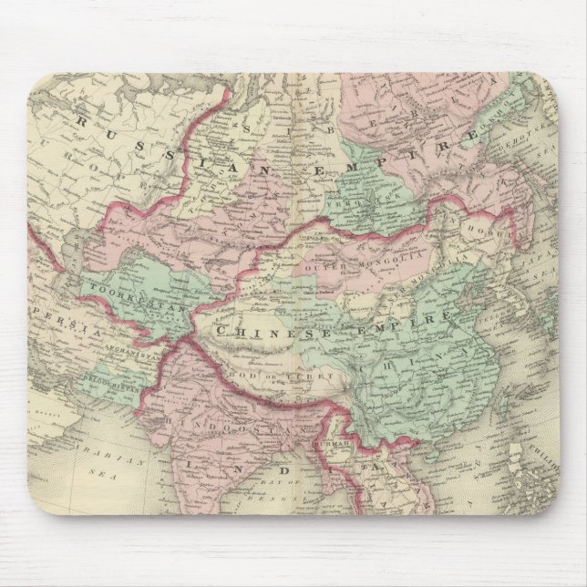 Asia 19 mouse mat (Front)