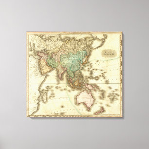 Asia 20 canvas print