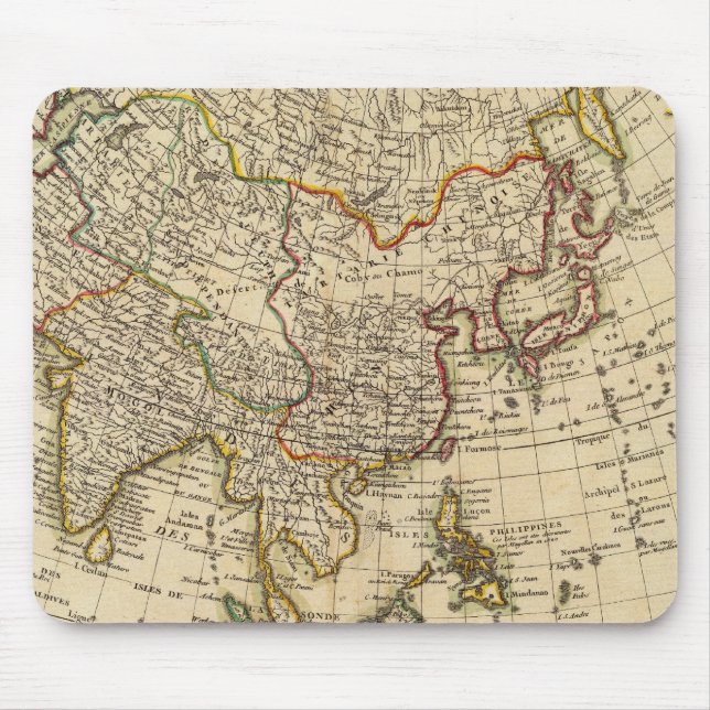 Asia 20 mouse mat (Front)