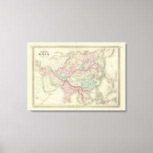 Asia 21 canvas print