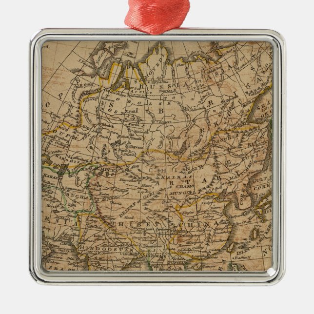 Asia 24 metal tree decoration (Front)