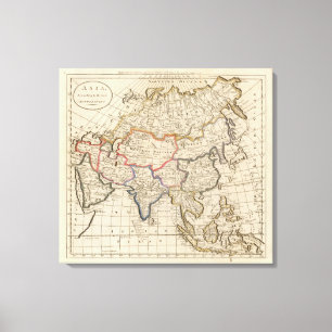 Asia 25 canvas print