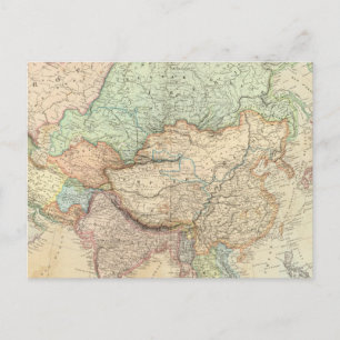 Asia 25 postcard
