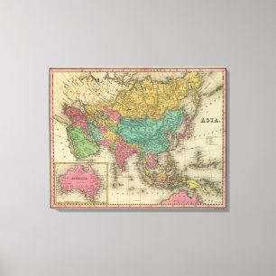 Asia 27 canvas print