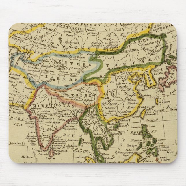 Asia 27 mouse mat (Front)