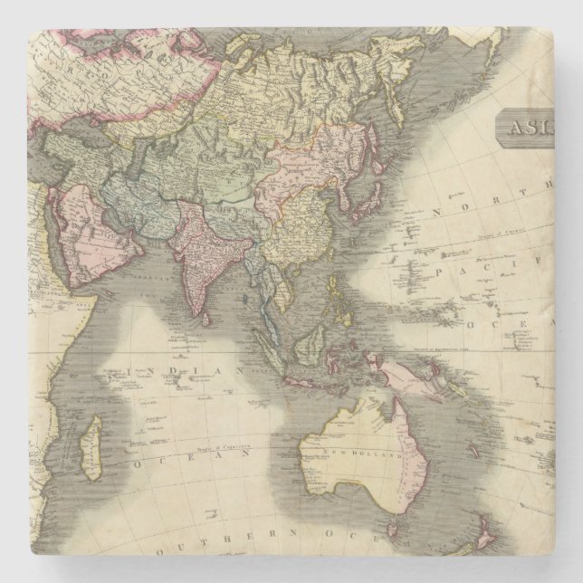 Asia 28 stone coaster (Front)