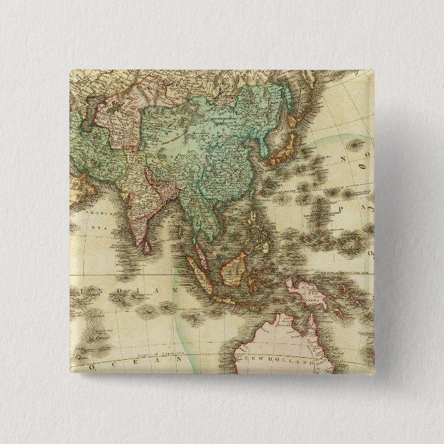 Asia 32 15 cm square badge (Front)