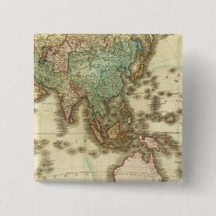 Asia 32 15 cm square badge