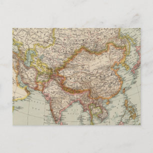 Asia 33 postcard