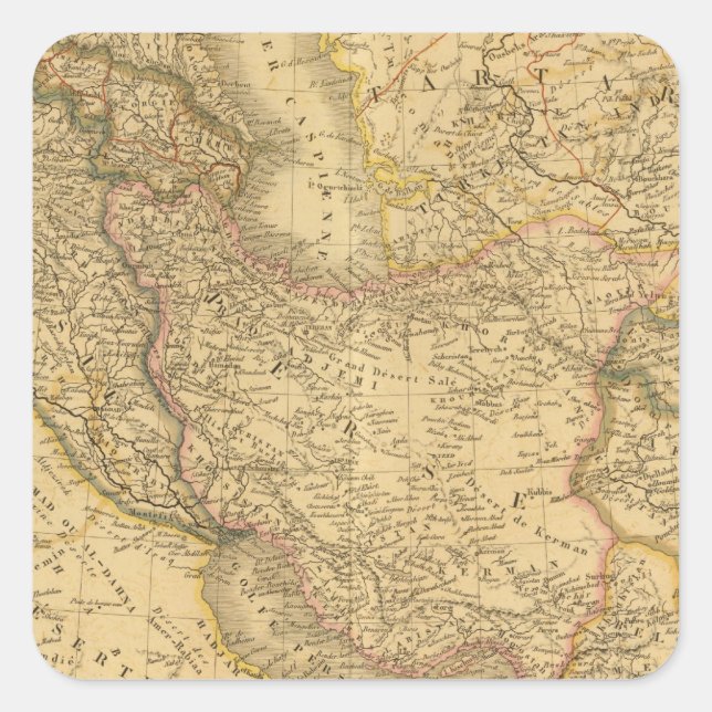 Asia 33 square sticker (Front)