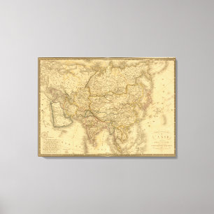 Asia 34 canvas print