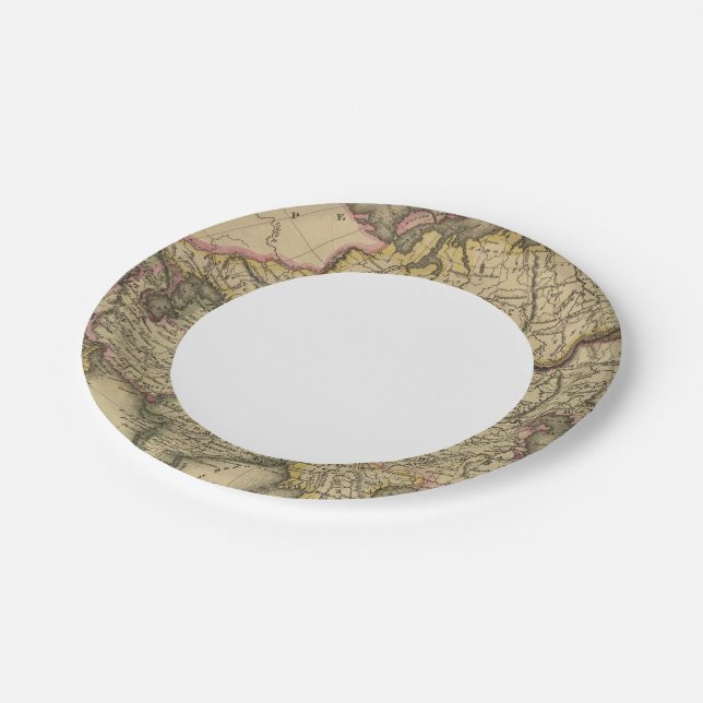 Asia 34 paper plate (Angled)