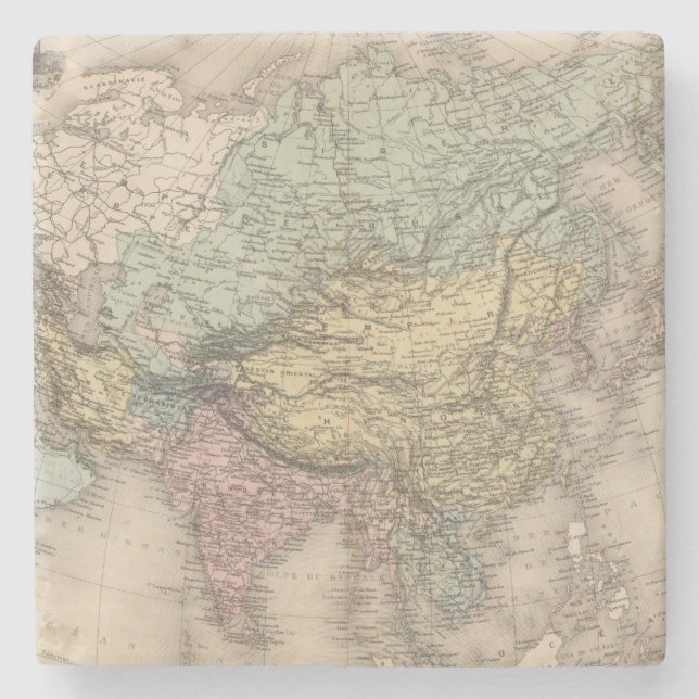 Asia 36 stone coaster (Front)