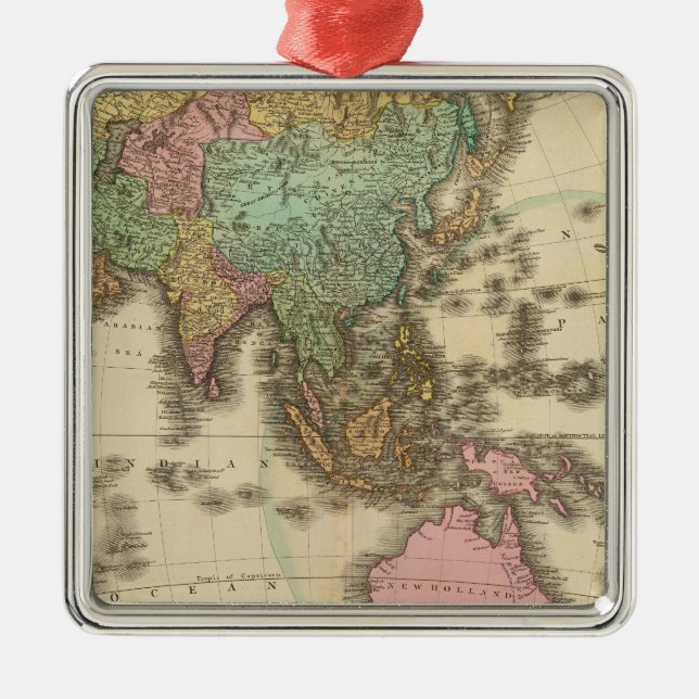 Asia 39 metal tree decoration (Front)