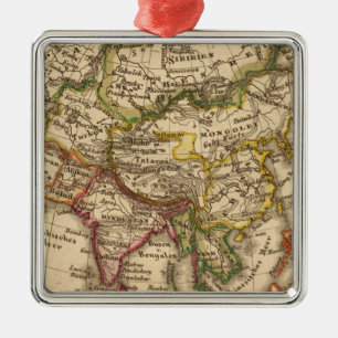 Asia 3 metal tree decoration