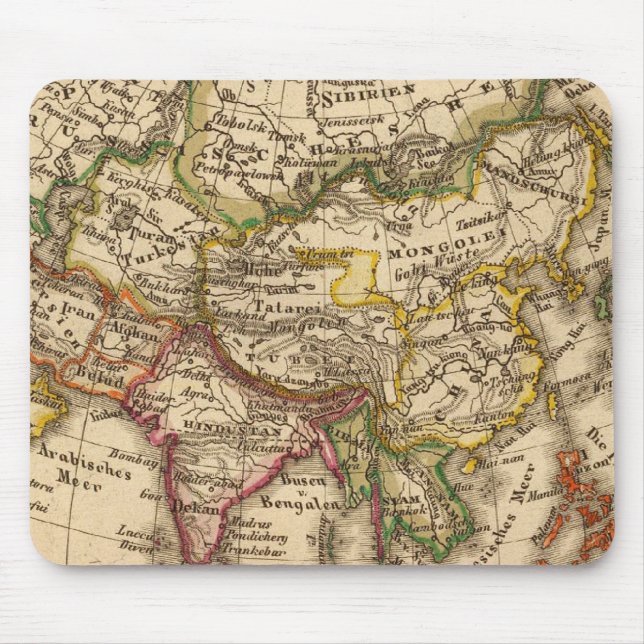 Asia 3 mouse mat (Front)