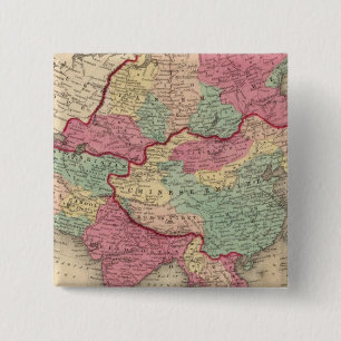 Asia 43 15 cm square badge