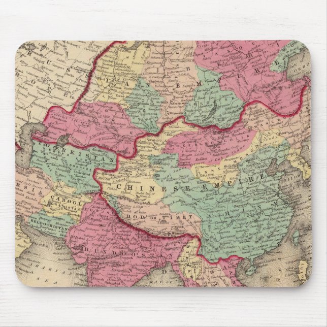 Asia 43 mouse mat (Front)