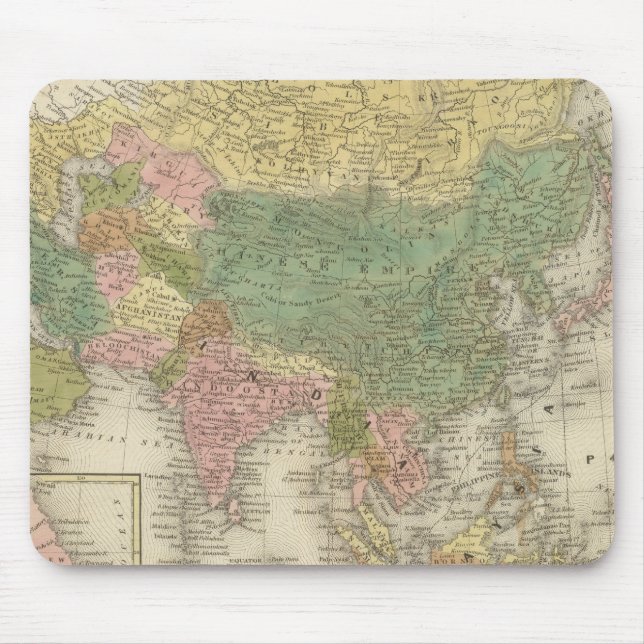 Asia 4 mouse mat (Front)