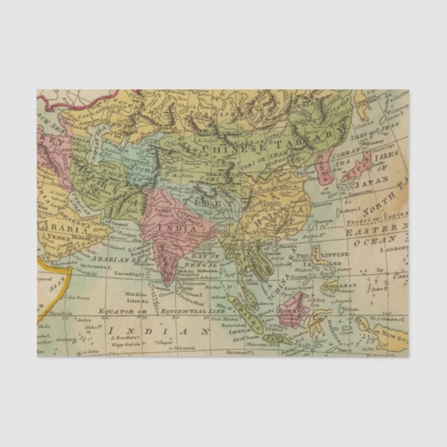 Asia 4 tissue paper (Front)