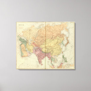 Asia 5 canvas print