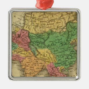 Asia 6 metal tree decoration