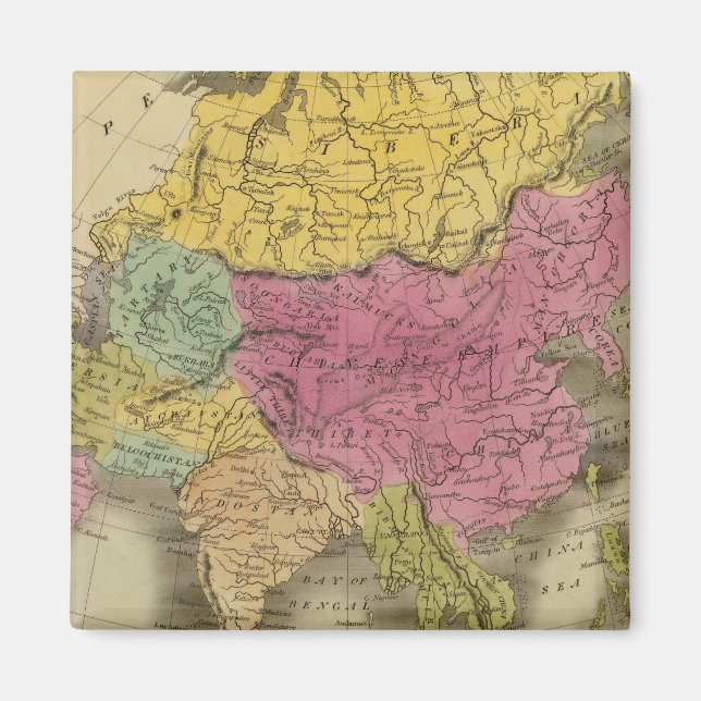 Asia 8 magnet (Front)