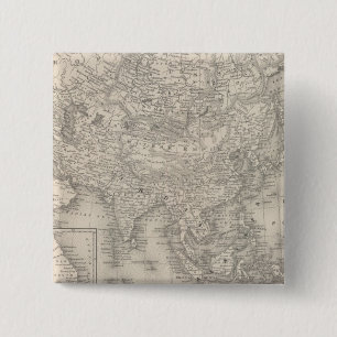 Asia 9 15 cm square badge