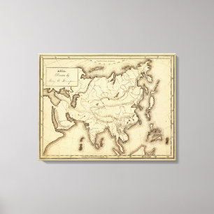 Asia 9 canvas print