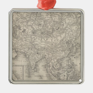 Asia 9 metal tree decoration