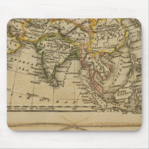 Asia, Africa Mouse Mat