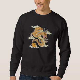 Asia Animal Fantasy Chinese Culture Mythical Creat Sweatshirt
