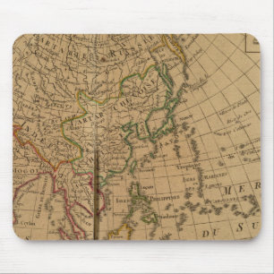 Asia Atlas Map Mouse Mat