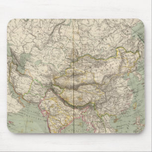 Asia Atlas Map showing political divisions Mouse Mat