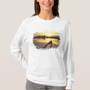 Asia, Burma (Myanmar) Sunken fishing boat T-Shirt