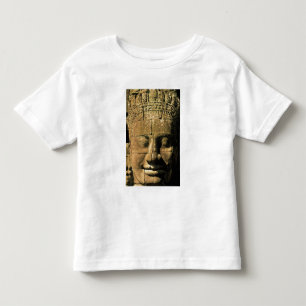 Asia, Cambodia, Siem Reap. Angkor Thom, heads of 2 Toddler T-Shirt