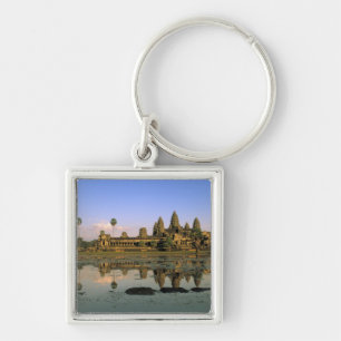 Asia, Cambodia, Siem Reap. Angkor Wat. 2 Key Ring