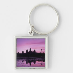 Asia, Cambodia, Siem Reap, Angkor Wat (b. 12th 2 Key Ring