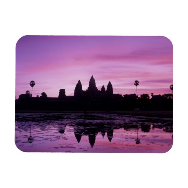 Asia, Cambodia, Siem Reap, Angkor Wat (b. 12th 2 Magnet (Horizontal)