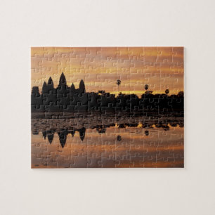 Asia, Cambodia, Siem Reap, Angkor Wat (b. 12th Jigsaw Puzzle