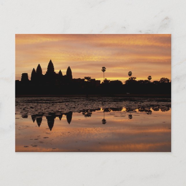 Asia, Cambodia, Siem Reap, Angkor Wat (b. 12th Postcard (Front)