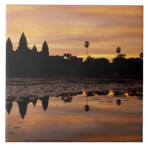 Asia, Cambodia, Siem Reap, Angkor Wat (b. 12th Tile