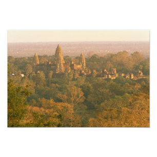 Asia, Cambodia, Siem Reap. Angkor Wat. Photo Print