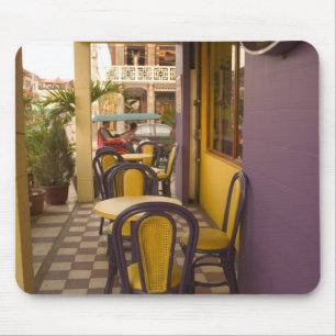 Asia, Cambodia, Siem Reap, coffee shop. Mouse Mat
