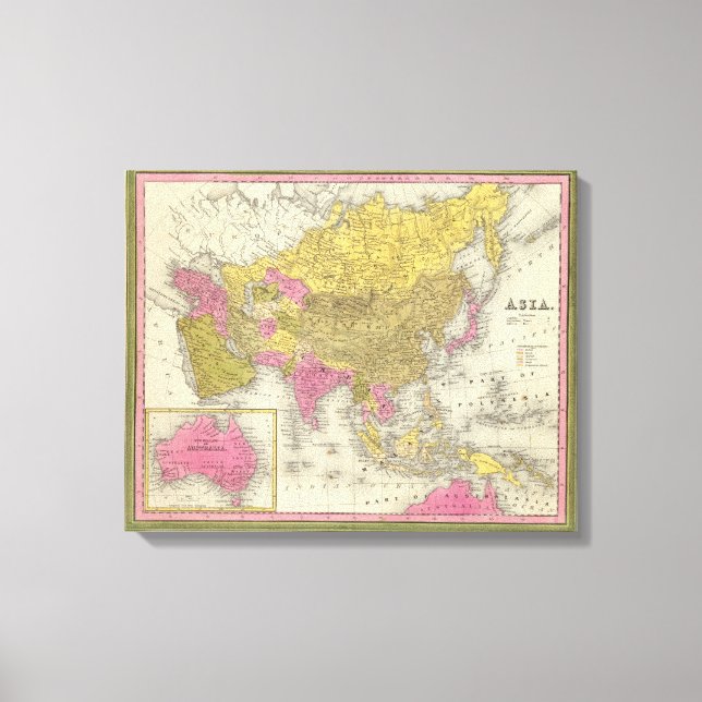 Asia Canvas Print (Front)