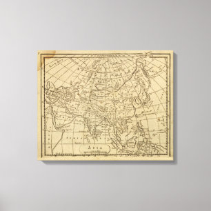 Asia Canvas Print