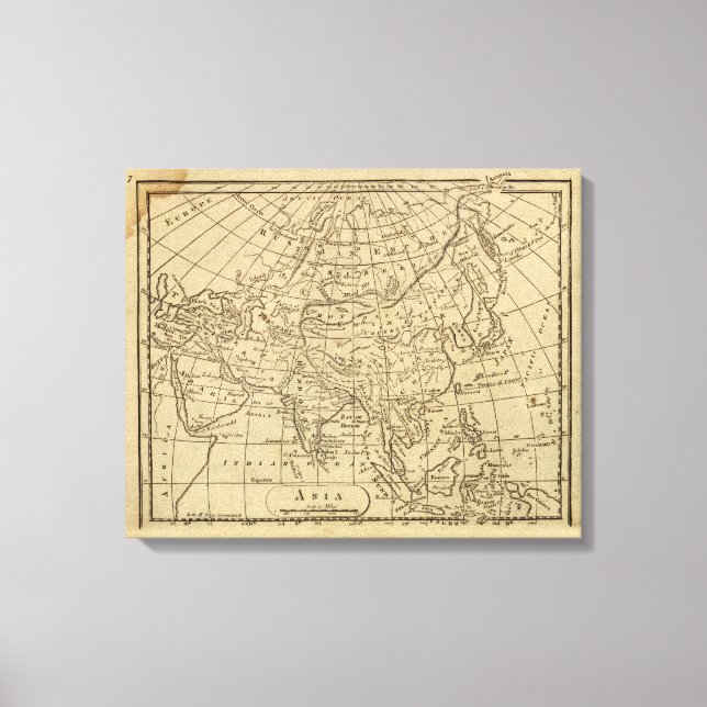 Asia Canvas Print (Front)