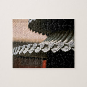 Asia, China, Beijing. Forbidden City, large Jigsaw Puzzle